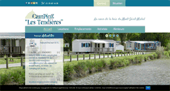 Desktop Screenshot of campinglestendieres.com
